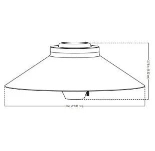 Alliance AL750-ALSTEM18-LED 9 in. Path Light w/ G4 Bi-Pin LED - Brass