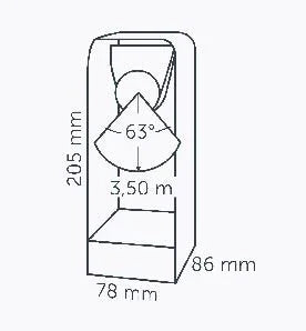 In-Lite 10202350 Ace Path Light w/ 3W LED - Dark Gray