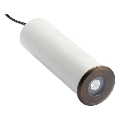 Kichler 15490CBR In Ground Light w/ MR8 2w LED 2700K - Brass