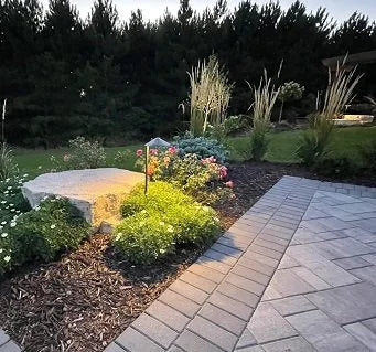 Touchstone Commino G586C-3W Path Light w/ 3 Watt 2700K LED - Copper