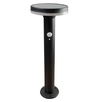 Brilliance Roswell Solar Path Light W/ Motion Sensor LED - Black