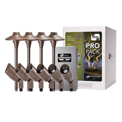 Vista PROPACK2DZ ProPack Lighting Kit - Dark Bronze