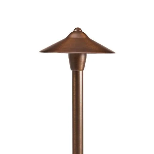 Alliance AL100-ALSTEM18-LED Path Light w/ G4 Bi-Pin LED - Brass