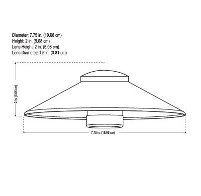 Alliance AL250-ALSTEM12-LED Path Light w/ G4 Bi-Pin LED - Brass