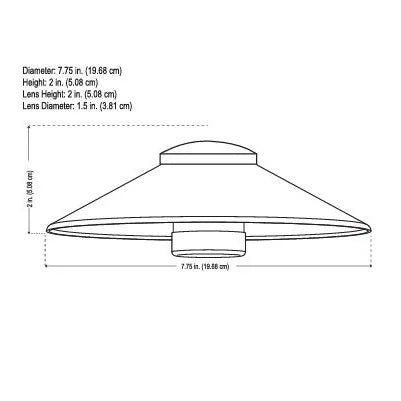 Alliance AL300-ALSTEM18-BT Path Light w/ Color Changing LED - Brass