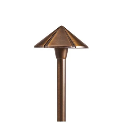 Alliance AL300-ALSTEM12-LED Path Light w/ G4 Bi-Pin LED - Brass