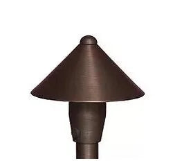 Alliance AL500-ALSTEM12-LED 5 in. Path Light w/ G4 Bi-Pin LED - Brass