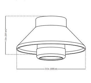 Alliance AL550-ALSTEM12-BLK-BT Path Light w/ Color Changing LED - Black