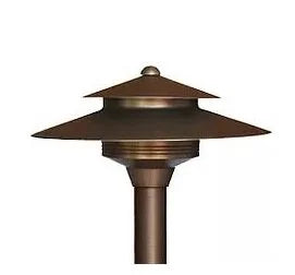 Alliance AL700-ALSTEM18-LED 8.5 in. Path Light w/ G4 Bi-Pin LED - Brass