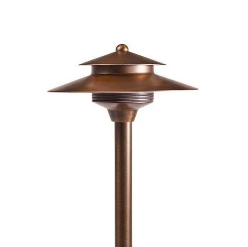 Alliance AL700-ALSTEM18-LED 8.5 in. Path Light w/ G4 Bi-Pin LED - Brass