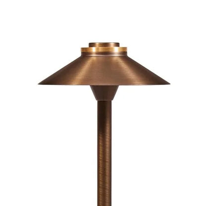 Alliance AL750-ALSTEM18-LED 9 in. Path Light w/ G4 Bi-Pin LED - Brass