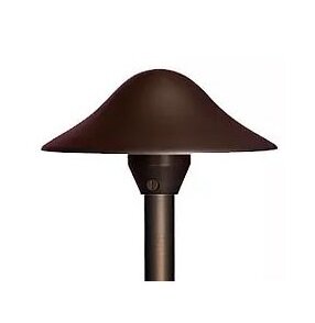 Alliance AL850-ALSTEM18-LED 8 in. Path Light w/ G4 Bi-Pin LED - Brass