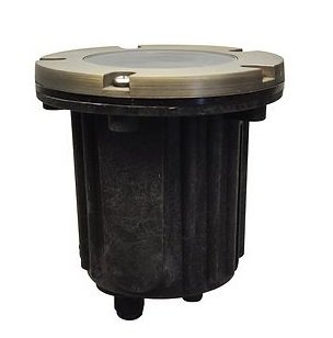 Alliance GL300-BT In Ground Light w/ Color Changing LED - Brass