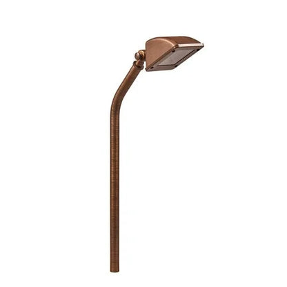 Alliance GOLF100-LED Area light w/ 2.5 watt G4 Bi-Pin LED - Brass