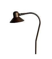 Alliance PL100-LED Path Light w/ 3 watt G4 Bi-Pin LED - Brass