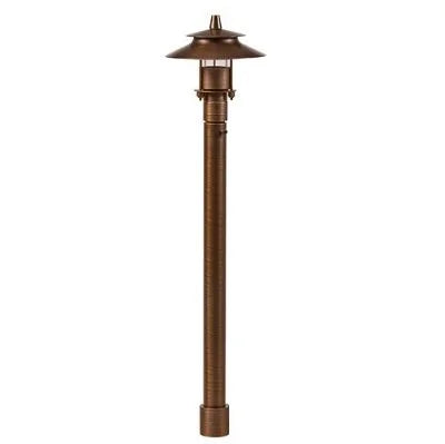 Alliance PL250-LED Path light w/ 2.5 watt G4 Bi-Pin LED - Brass