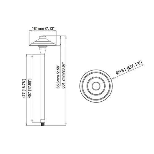 BSL PL44B Path Light w/ G4 LED