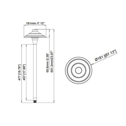 BSL PL44B Path Light w/ G4 LED