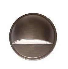 Alliance SL100-LED Deck Light w/ 3 watt G4 Bi-Pin LED - Brass