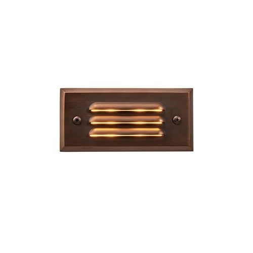 Alliance SL25-LED 6" Step Light w/ Integrated LED panel - Brass