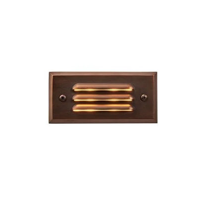 Alliance SL25-LED 6" Step Light w/ Integrated LED panel - Brass