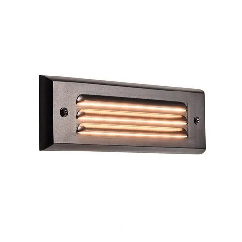 Alliance SL35-BLK-LED 9" Step Light w/ Integrated LED panel - Black