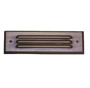 Alliance SL35-LED 9" Step Light w/ Integrated LED panel - Brass