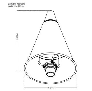 Alliance TIKI Path Light Hat  - Brass