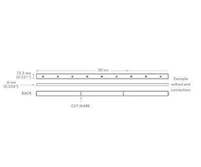 Brilliance BRI-SL3-2700-32 Strip Light W/ 1.8w 2700K LED - 32 Ft. Roll