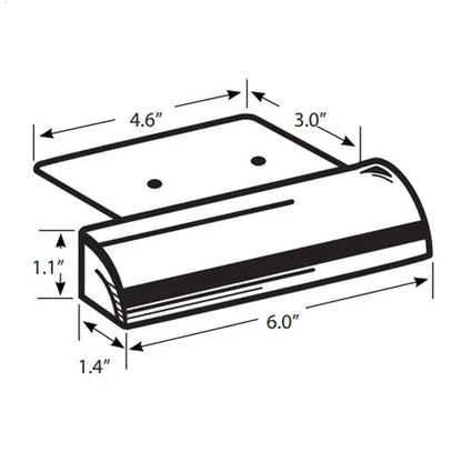 CAST CEWL5CB Engineered LED Wall Light