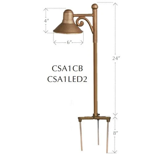CAST CSA1CB Savannah Path Light - Drop-In LED