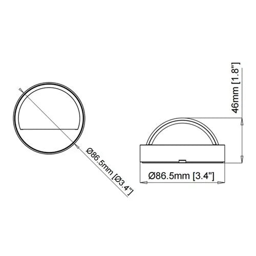 BSL DL01B Deck Light w/ G4 LED