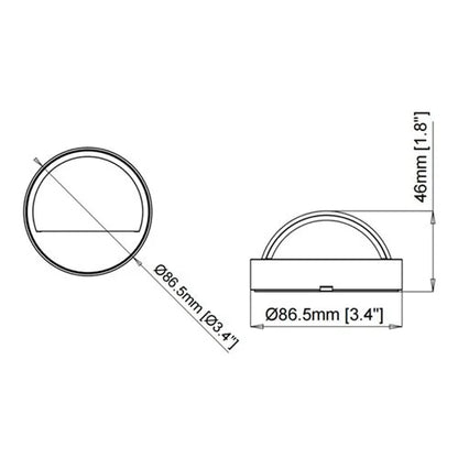 BSL DL01B Deck Light w/ G4 LED