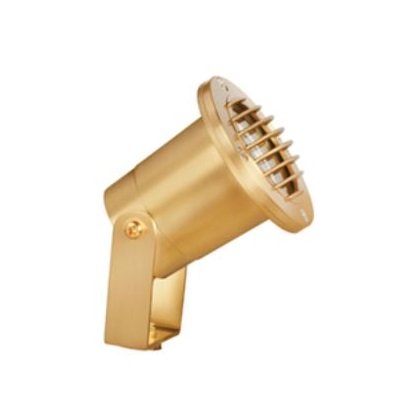 Corona CL-513-BR-L-ED16-3W-FL Up Light w/ 3 Watt 2700K LED - Natural Brass