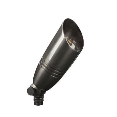 Corona CL-525B-GM-L-ED16-3W-FL Up Light w/ 3 Watt 2700K LED - Gun Metal