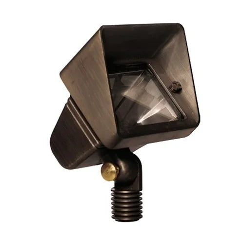 Dauer 490010 Diplomat Flood Light w/ 2 Watt 2700K LED - Brass