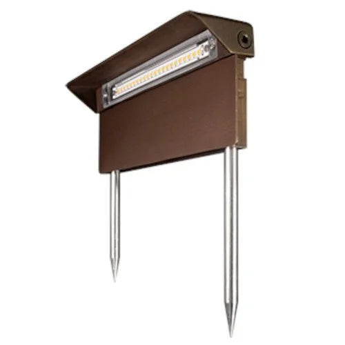 Dauer 489911 Rainier Directional Path Light w/ Integrated LED - Brass