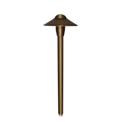 Dauer 490016 Windsor 6" Path Light w/ 3 Watt 2700K LED - Brass