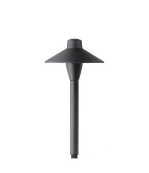 Encore AL-07-LED Path Light 7" Shade w/ 3 Watt T3 LED - Black
