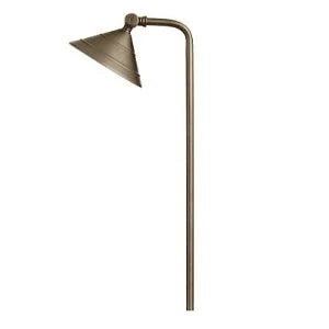 Encore BL-01-B-LED Path Light 5.5" Swivel Adj. Shade w/ 3 Watt T4 LED - Brass