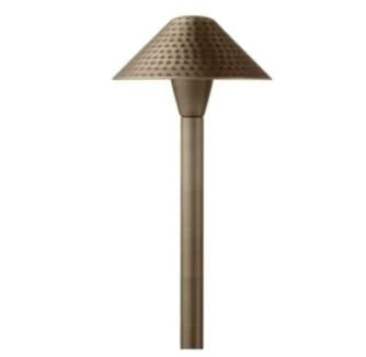 Encore BL-05-LED Path Light 7" Shade w/ 3 Watt T4 LED - Brass