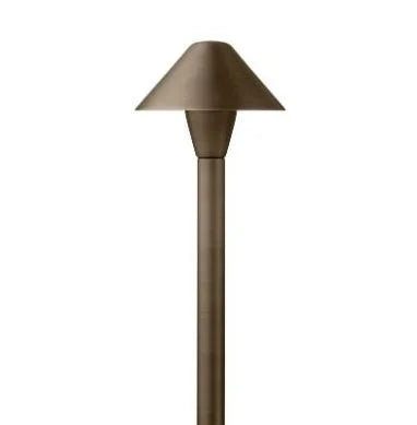 Encore BL-10-LED Path Light 5.5" Shade w/ 3 Watt T4 LED - Brass