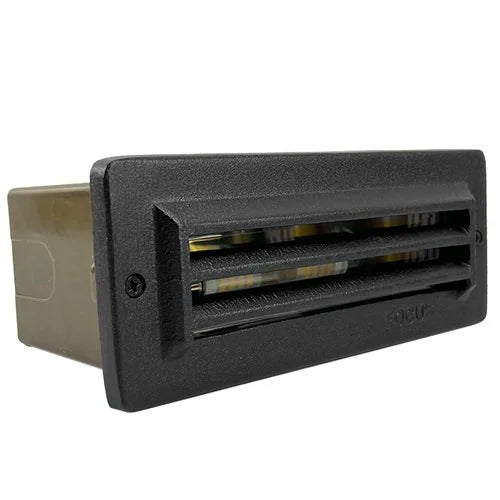 Focus SL08L12BLT 8.25" Brick Light w/ 3 Watt 2700K LED - Black Texture
