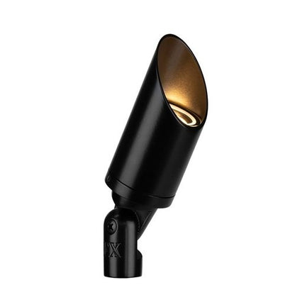 FX Luminaire CA51P4WFLFB Up Light w/ 4 Watt 2700K LED - Black