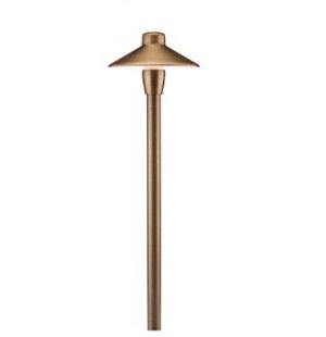 Fx Luminaire CPL7LED20W18RAB Path Light w/ 1.6W 2700K LED - Antique Bronze