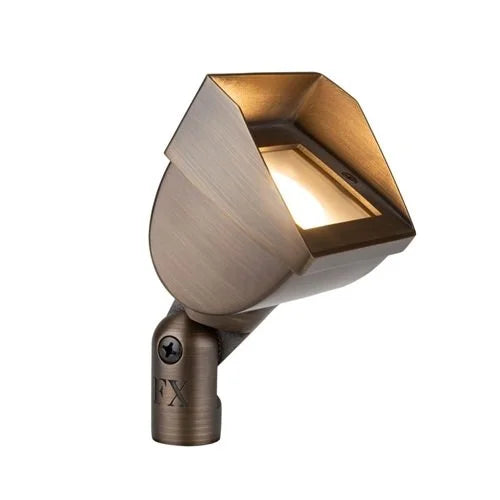 Fx Luminaire CW51LED20WFLAB LED Wall Wash Light w/ 4 Watt 2700K LED - Bronze