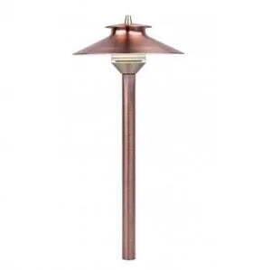 Fx Luminaire DMLED20W12RCU Path Light w/ 1.6W 2700K LED - Copper