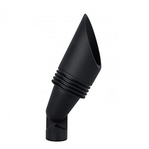 Fx Luminaire FBZD3LEDFB Up Light w/ integrated LED - Black