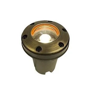 Fx Luminaire FC3LEDRGAB LED In Grade Light Light w/ 4.2w 2700K LED - Antique Bronze