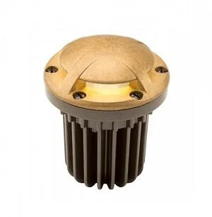 Fx Luminaire FCZD9LEDGW360BS LED In Grade Light - Brass